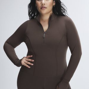 BAND-IT HALF-ZIP LONG-SLEEVE TOP