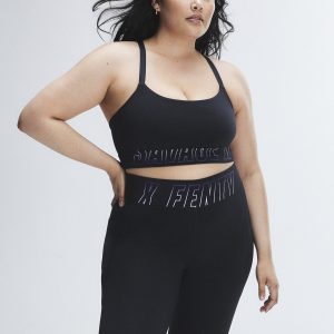 BAND-IT LOW-IMPACT LOGO SPORTS BRA