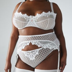 BAROQUE BONDAGE GARTER BELT