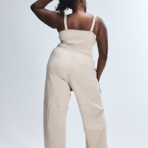 CARGO FLEECE BARREL LEG SWEATPANT