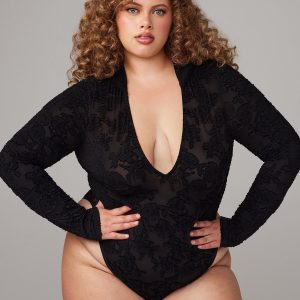 CHARMED PRINCE HOODED BODYSUIT TEDDY