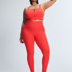 COOL CURVES HIGH-WAIST NO FRONT SEAM LEGGING