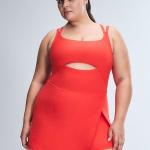 COOL CURVES STRAPPY BACK SPORT DRESS