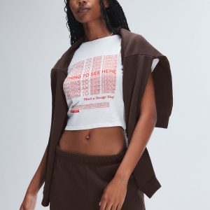 COTTON ESSENTIALS GRAPHIC BABY TEE