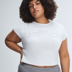 COTTON ESSENTIALS GRAPHIC BABY TEE