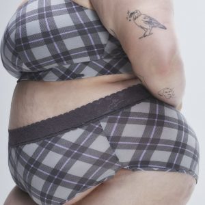 COTTON ESSENTIALS LACE-TRIM SHORTIE PANTY