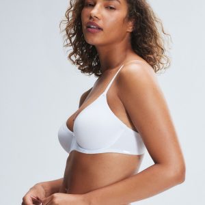 COTTON ESSENTIALS UNLINED BRA