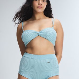 FEATHERWEIGHT KNIT BOOTY SHORT