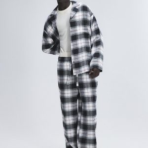 MEN'S FLANNEL FEELS SLEEP 2-PIECE SET