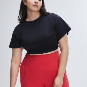 FLEX ON U CINCH-BACK CROP TEE
