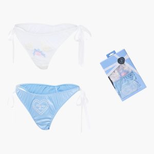 FLIRTY & WORDY BRIDAL 2-PIECE BIKINI SET