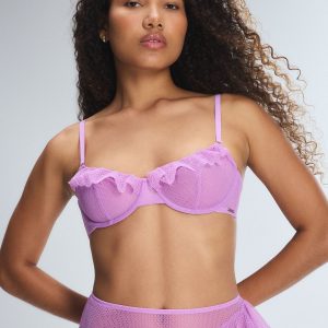FOR THE FRILLS UNLINED BALCONETTE BRA