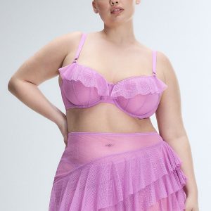 FOR THE FRILLS UNLINED BALCONETTE BRA