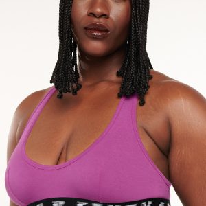 FOREVER SAVAGE SCOOP-NECK BRALETTE