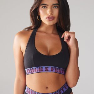 FOREVER SAVAGE SCOOP-NECK BRALETTE