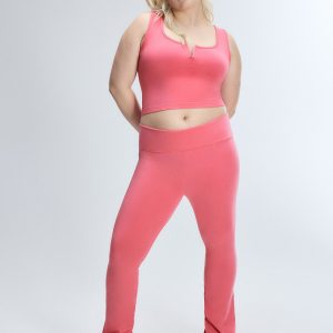 FRAME WORK SLIT LEGGING