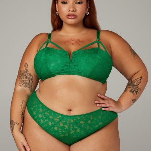 GARDEN MAZE LACE BANDEAU BRALETTE