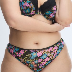 HOPELACE ROMANTIC HIGH-LEG BIKINI PANTY