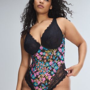 HOPELACE ROMANTIC PLUNGE UNDERWIRE TEDDY