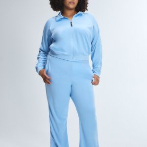 HOT TRACK PIPED FLARE PANT