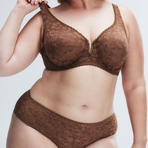 LAVISH LACE UNLINED FULL-COVERAGE BRA