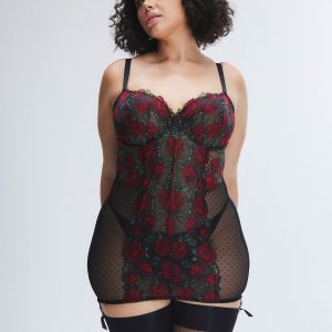 LES ROSES LACE UNDERWIRE SLIP