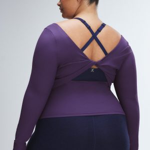 LIGHT LAYER TWIST BACK TOP