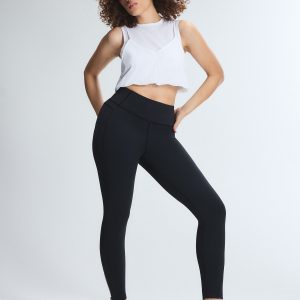 LIT LUSTER ANKLE ZIP LEGGING