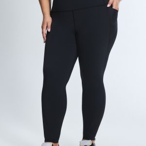 LIT LUSTER ANKLE ZIP LEGGING