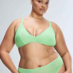 MESH AROUND BRALETTE