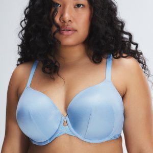 NEW MICROFIBER METALLIC T-SHIRT BRA