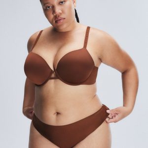 NEW MICROFIBER NO-SHOW THONG PANTY