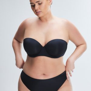 NEW MICROFIBER STRAPLESS BRA