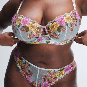 MOD POPPY LACE BRAZILIAN PANTY