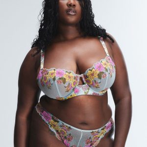 MOD POPPY UNLINED LACE BALCONETTE BRA
