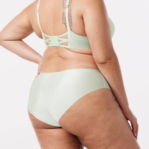NEW MICROFIBER NO-SHOW HIPSTER PANTY