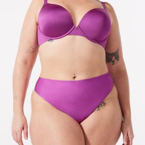 NEW MICROFIBER NO-SHOW THONG PANTY