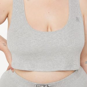 RIB SLEEP CROP TOP