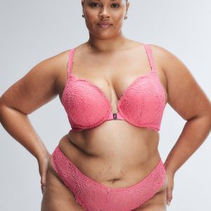 ROMANTIC CORDED LACE PUSH-UP BRA