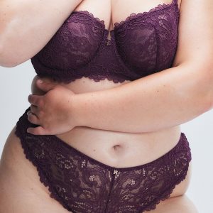 ROMANTIC CORDED LACE UNLINED BALCONETTE BRA