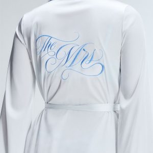 SATIN EVER AFTER BRIDAL SLEEP ROBE
