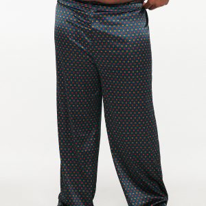 SATIN FOULARD SLEEP PANT