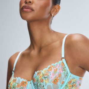 SAVAGE NOT SORRY UNLINED LACE BALCONETTE BRA