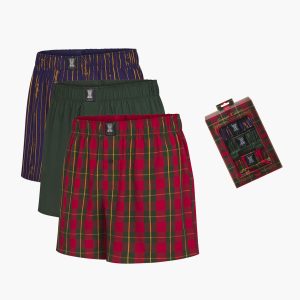 SAVAGE X HOLIDAY COTTON BOXERS 3-PACK
