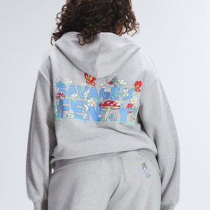 SAVAGE X SMURFS ZIP-UP HOODIE