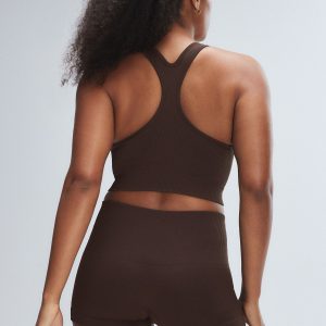 SEAMLESS RIB SPORT HIGH-WAIST SHORT