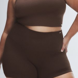 SEAMLESS RIB SPORT HIGH-WAIST SHORT