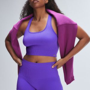 SEAMLESS RIB SPORT RACERBACK TANK