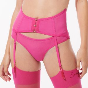 SEE THRU U GARTER BELT
