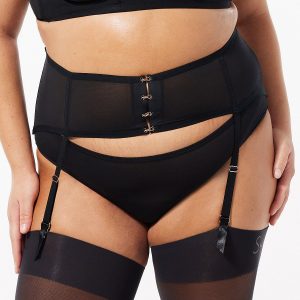 SEE THRU U GARTER BELT